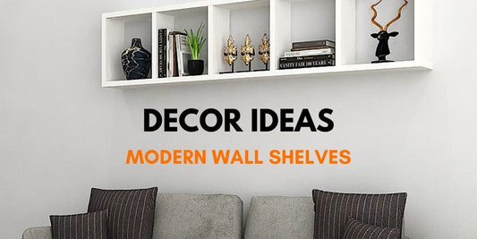 Modern Wall Decor Ideas by Using Wall Shelves