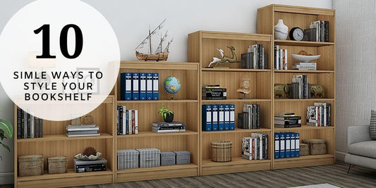 10 Simple Ways To Style Your Bookshelf