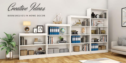 5 Creative Ideas for Bookshelves in Home Decoration