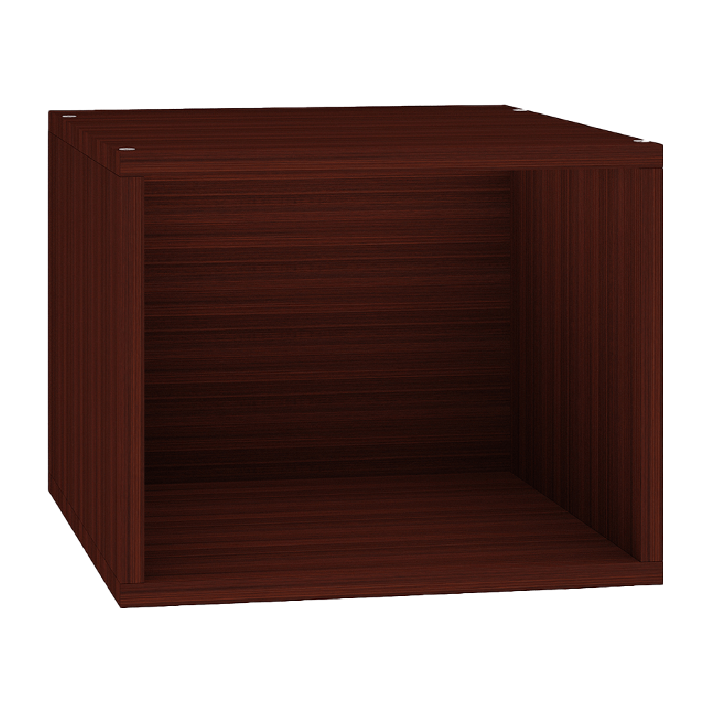 Cubox Display Unit, 40 x 30 cm, Single, Mahogany