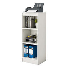 Alpha Printer Stand Shelves, Frosty White *Installation Included* - A10 SHOP