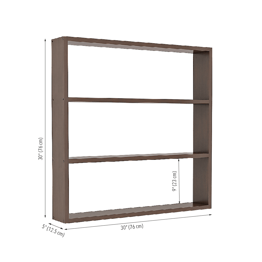 Kratos Multipurpose Kitchen Storage Rack Shelf with 4 Shelves- Acacia Walnut