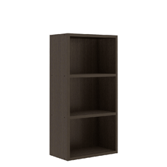 Matrix Book Rack / Home Decor / Storage Shelves (3-Tier, Classic Wenge)