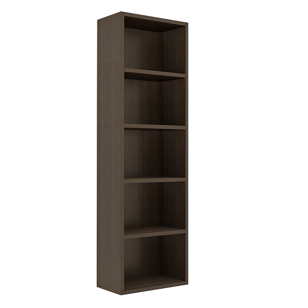 Matrix Bookcase Home Decor | Storage Shelves | Kids Book Rack | Storage Racks for Home Shelfs (5-Tier, Classic Wenge)