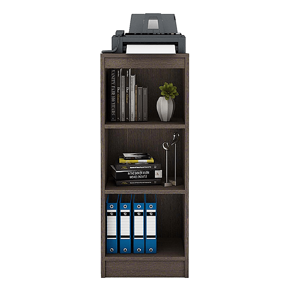 Alpha Printer Stand Bookshelf, Classic Wenge *Installation Included* - A10 SHOP