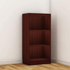 Alpha Bookshelves, 4 tier, 48 inch high, Mahogany *Installation Included* - A10 SHOP