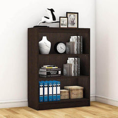 Alpha Bookrack, 4 shelf, 42" high, Classic Wenge *Installation Included* - A10 SHOP