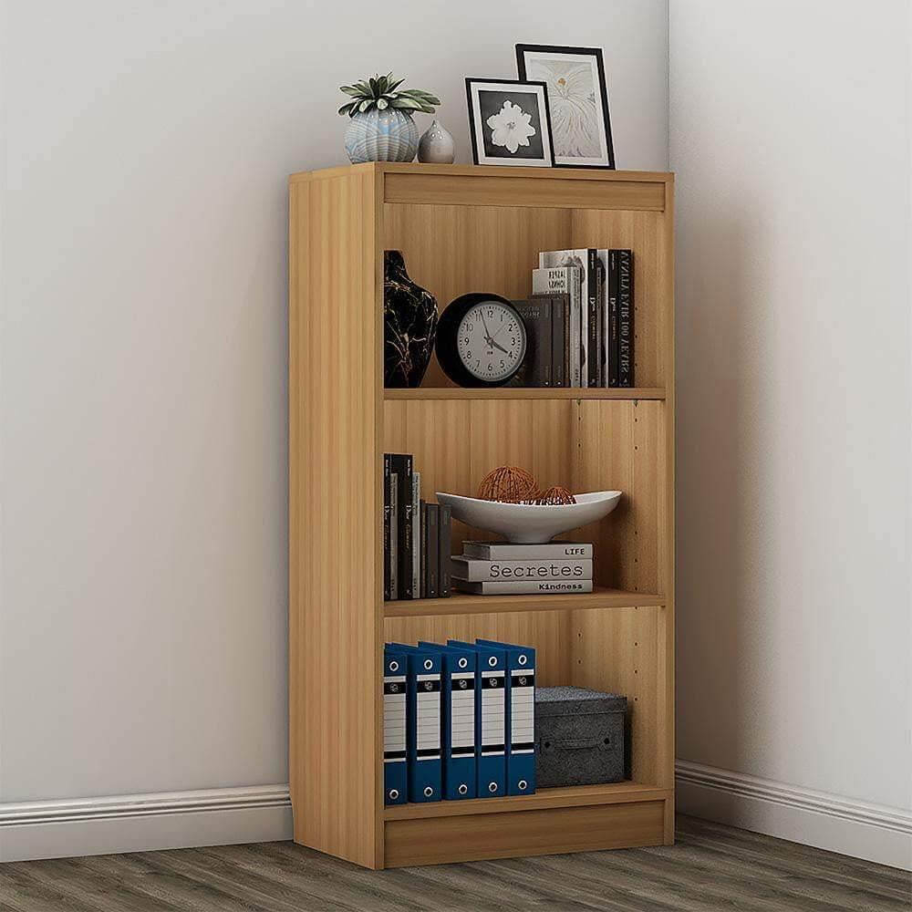 Alpha Bookcase, 4 shelves, 48" high, Misty Oak *Installation Included* - A10 SHOP