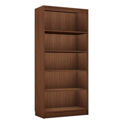 Alpha Bookshelf 5 shelf, 67" high, Acacia Walnut *Installation Included* - A10 SHOP