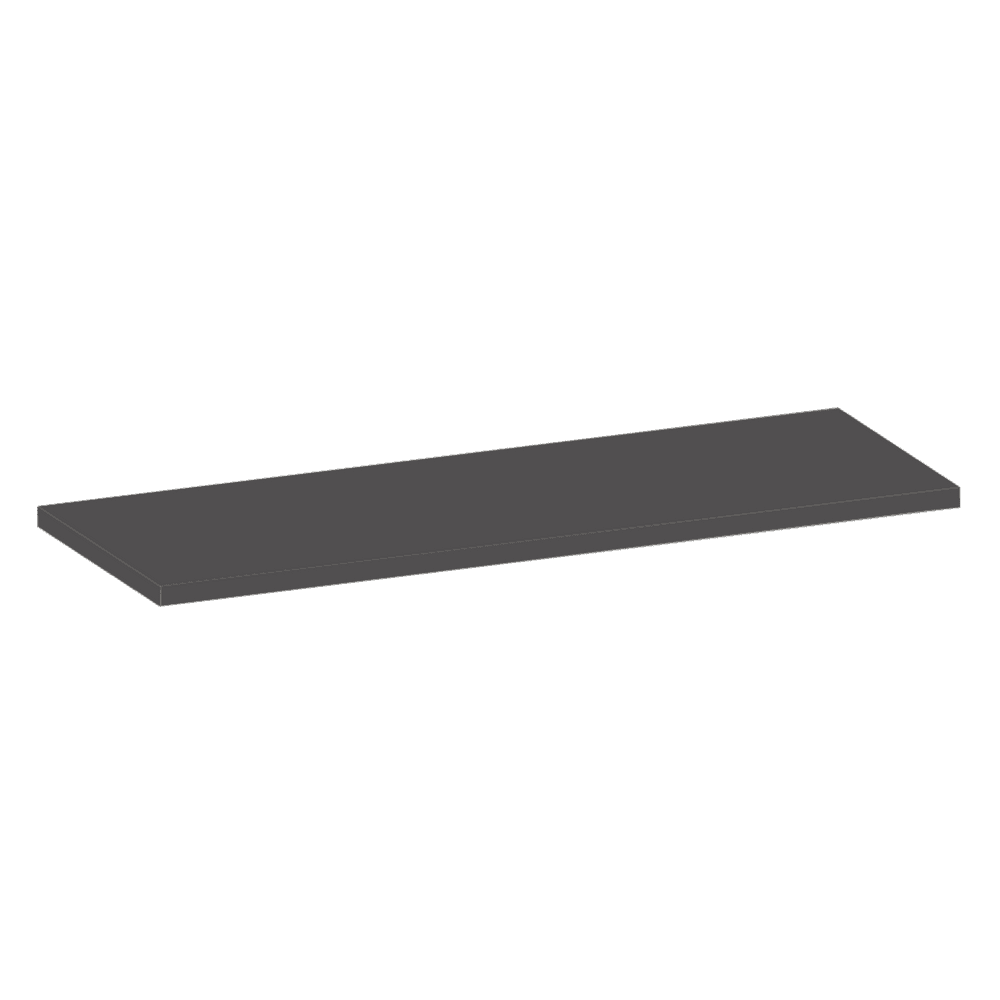 Alpha Wall Shelf X80 (Add Alpha Bookshelf)- Slate Grey - A10 SHOP