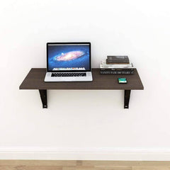 Athena F80 Folding Study Table, 50cm x 80cm (Classic Wenge) - A10 SHOP