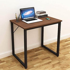 Helios T80 Modern Study Desk (80 cm x 50 cm, Acacia Walnut) - A10 SHOP
