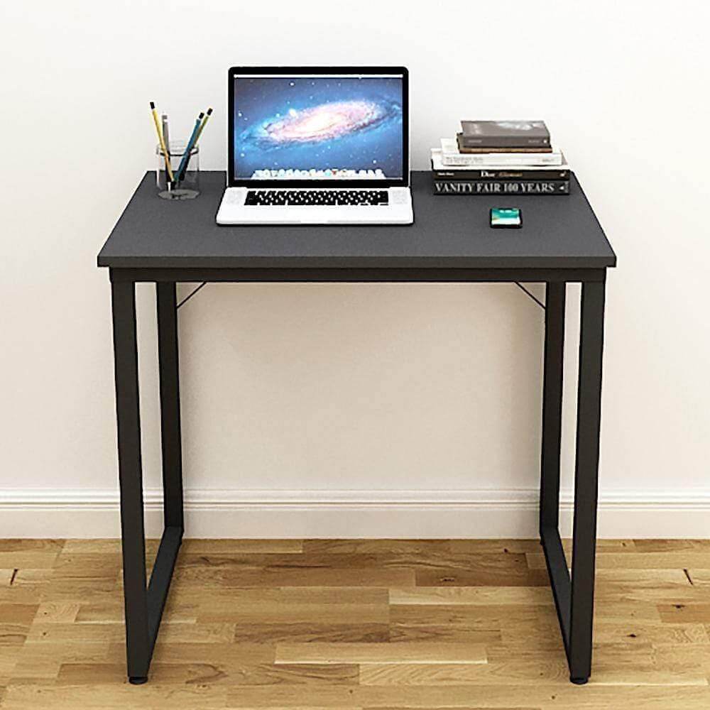 Helios T80 Modern Computer/Laptop and Study Table (80 cm x 50 cm, Slate Grey) - A10 SHOP