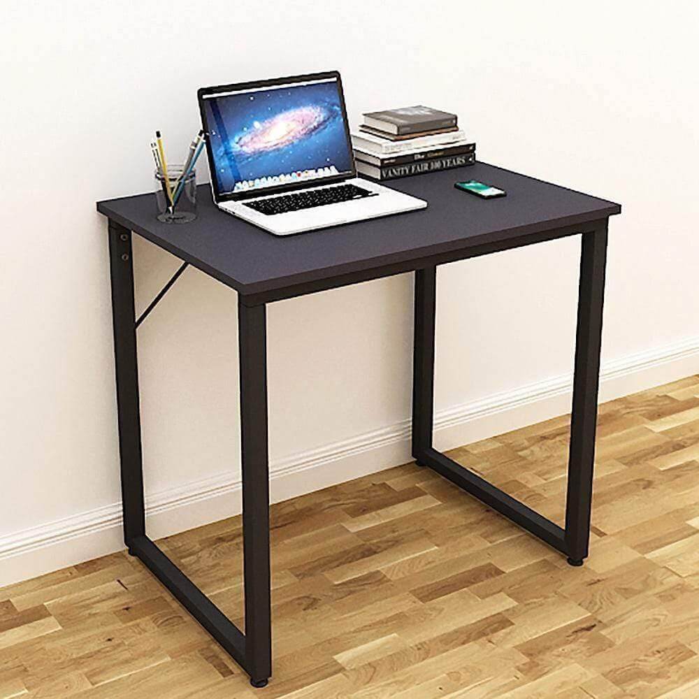 Helios T80 Modern Computer/Laptop and Study Table (80 cm x 50 cm, Slate Grey) - A10 SHOP