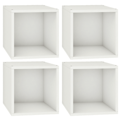 Cubox Storage Unit, 30 x 30 cm, Frosty White (Set of 4)