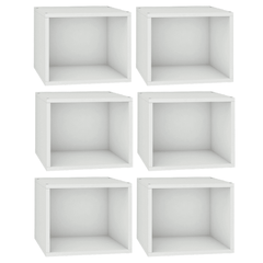 Cubox Storage Cube Shelves, 40 x 30 cm, Frosty White (Set of 6)